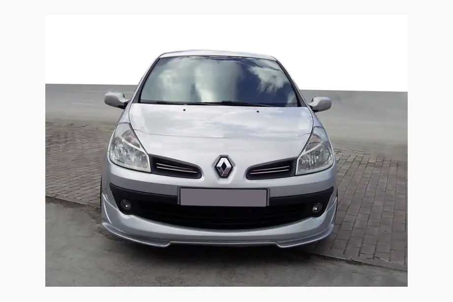 Renault Clio III 2005–2012 Etupuskurin lipa V1 (maalattavaksi) Image
