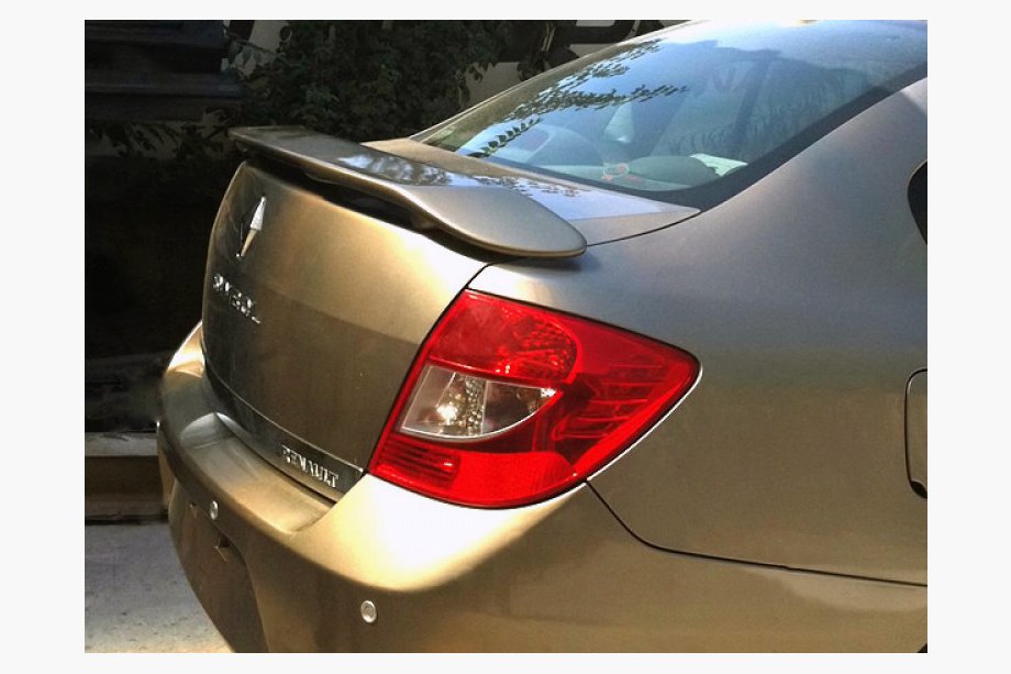 Renault Symbol 2008–2013 Sedan-takaspoileri (maalattava) Image