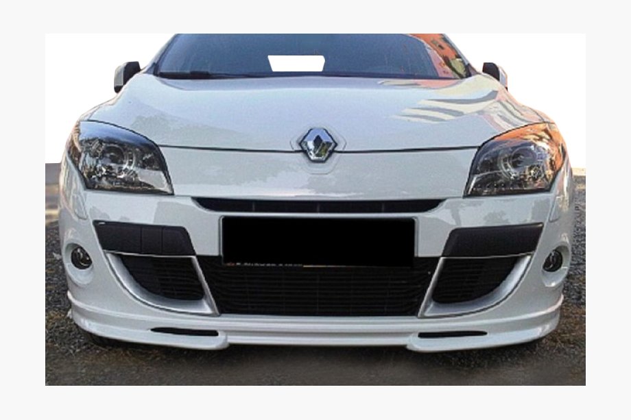 Renault Megane III 2009–2016 Maalattava etupuskurin lippa Image