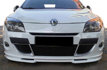 Renault Megane III 2009–2016 Maalattava etupuskurin lippa kuva 1