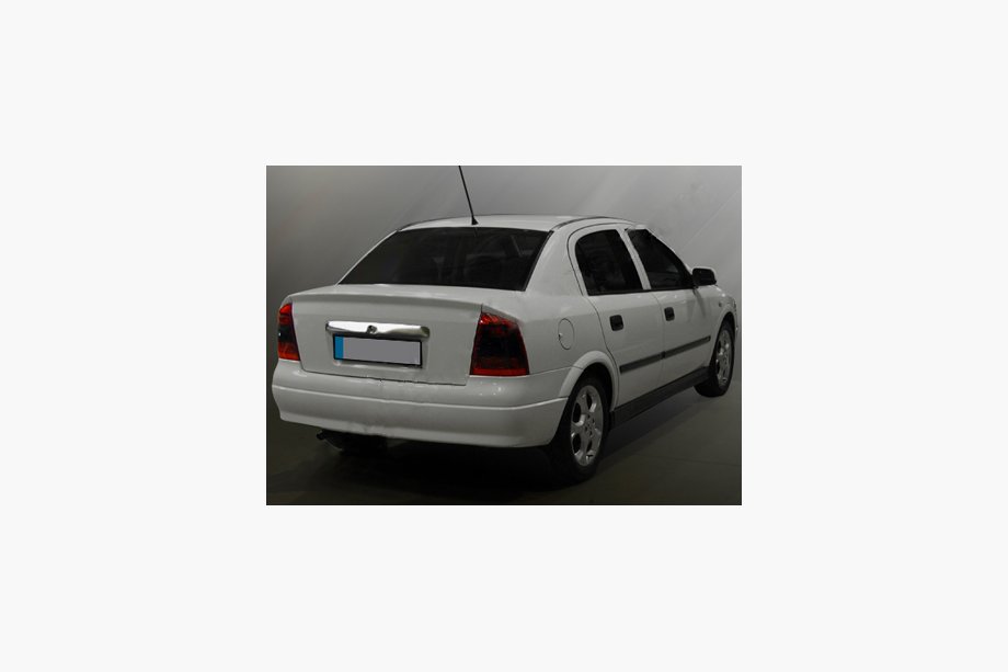 Opel Astra G Classic 1998–2012 Rekisterikilven ylälista (RST) OmsaLine – italialainen ruostumaton teräs Image