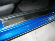Peugeot 206 1998–2024 Natanika Premium kynnyslistat (4 kpl, ruostumaton teräs) kuva 1