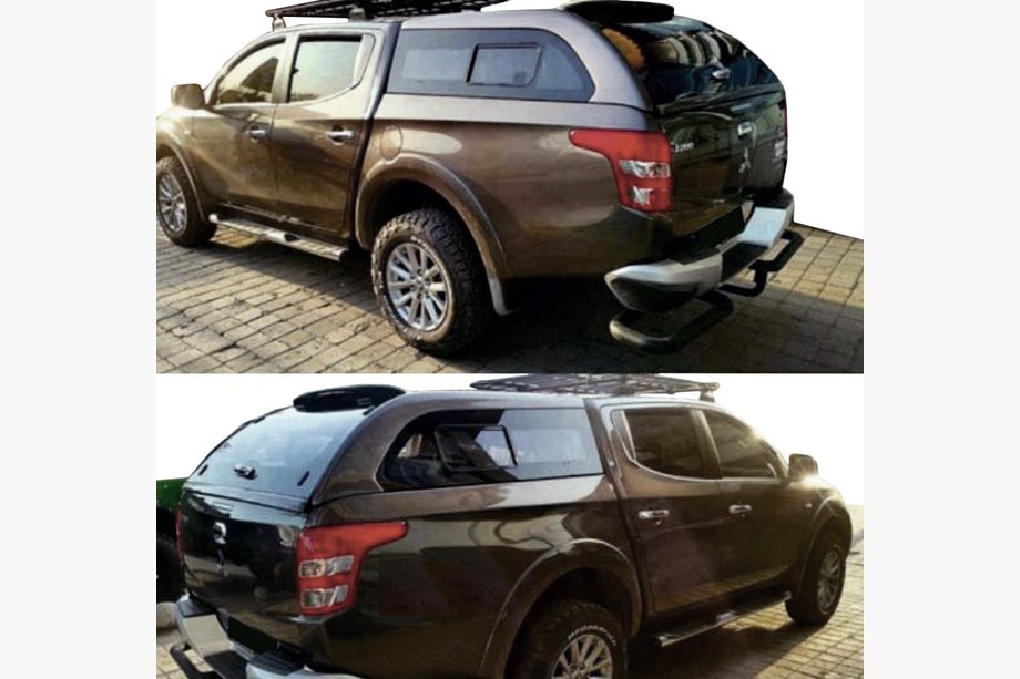 Mitsubishi L200 2015–2024 Hardtop katolle (liukuikkunat) Image