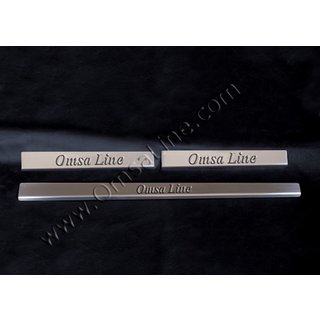 OmsLine ovikynnyslistat (ruostumaton teräs) Alfa Romeo 147 2000–2010 kuva 2