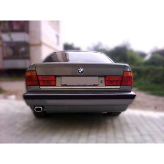 Takalukun reunalista (ruostumaton teräs) BMW 5-sarja E34 1988–1995 kuva 1
