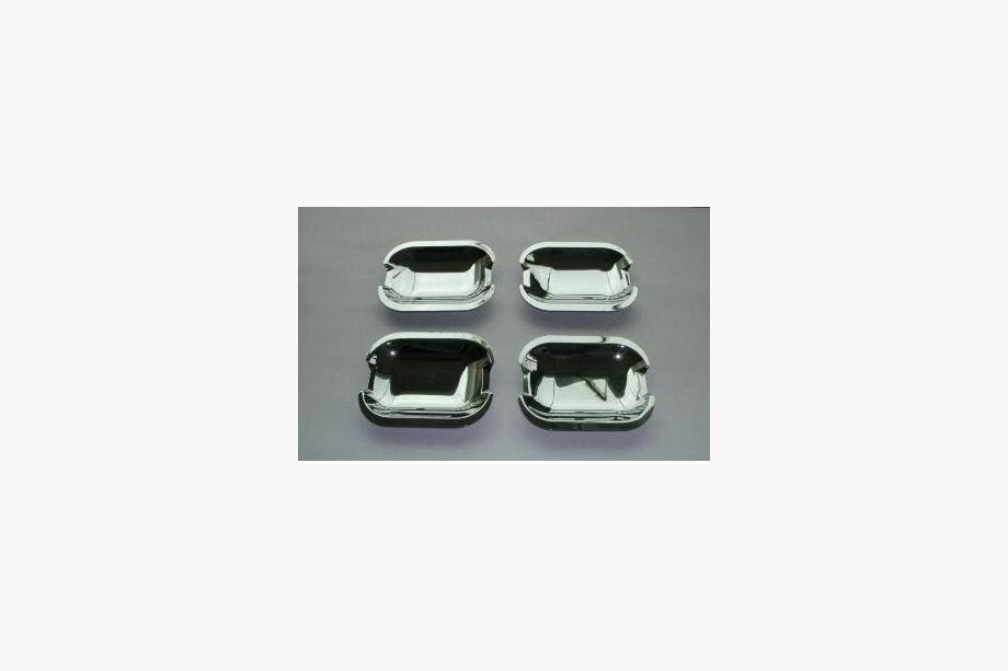 Mercedes ML W163 1997–2005 Ovenkahvan kuppisuojat (4 kpl, ruostumaton teräs) Image