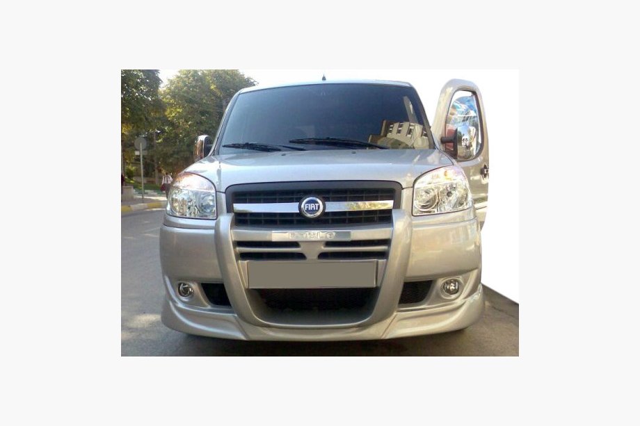 Fiat Doblo I 2005–2010 Sorento-tyylinen etupuskurin lippaspoileri (maalattavaksi) Image