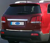 Kia Sorento II XM 2009–2014 Tavaratilan kynnyssuoja (2009-2013, ruostumaton teräs) kuva 4