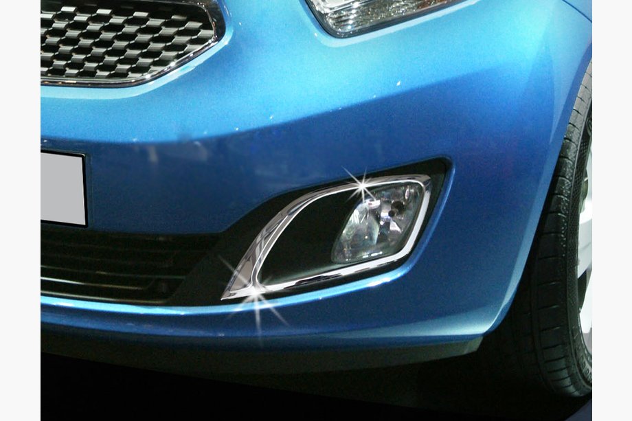 Kia Venga 2010–2019 ARKISTO Sumuvalojen kehyslistat (2 kpl, ruostumaton teräs) Image