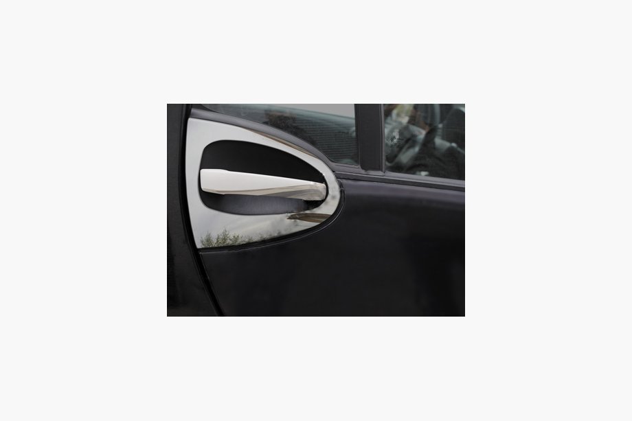 Smart 2007–2014 Ovenkahvan kromisuojat (2 kpl, ruostumaton teräs) Image