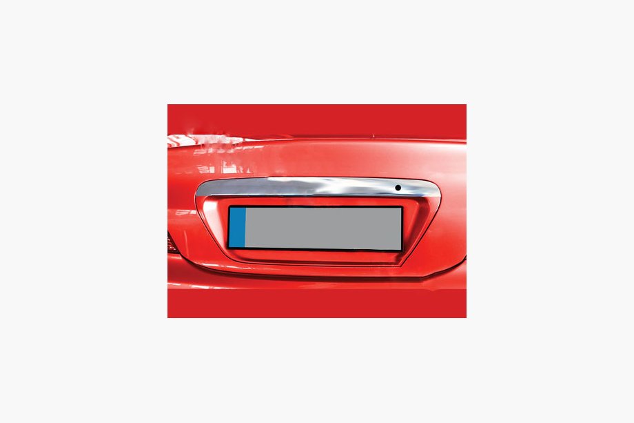 Mitsubishi Lancer 9 2004–2008 Rekisterikilven ylälista (ruostumaton teräs) Image