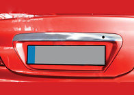 Mitsubishi Lancer 9 2004–2008 Rekisterikilven ylälista (ruostumaton teräs) kuva 1