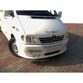 Etupuskurin peiteosa 4-ajovaloversioon (CDI, maalattavaksi) Mercedes Sprinter W901/902/903/904/905 1995–2006 kuva 2