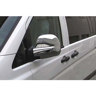 Kromiset peilinkuoret VITO 2004-2010 (2 kpl) Mercedes Viano 2004–2014 kuva 3
