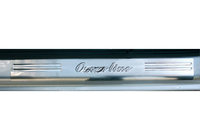 Opel Astra G Classic 1998–2012 (Omsa) Ovien kynnyslistat (ruostumaton teräs) 2 kpl kuva 1