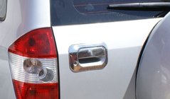 Chery Tiggo 1 2005–2016 Takaovenkahvan suojus (ruostumaton teräs) kuva 1