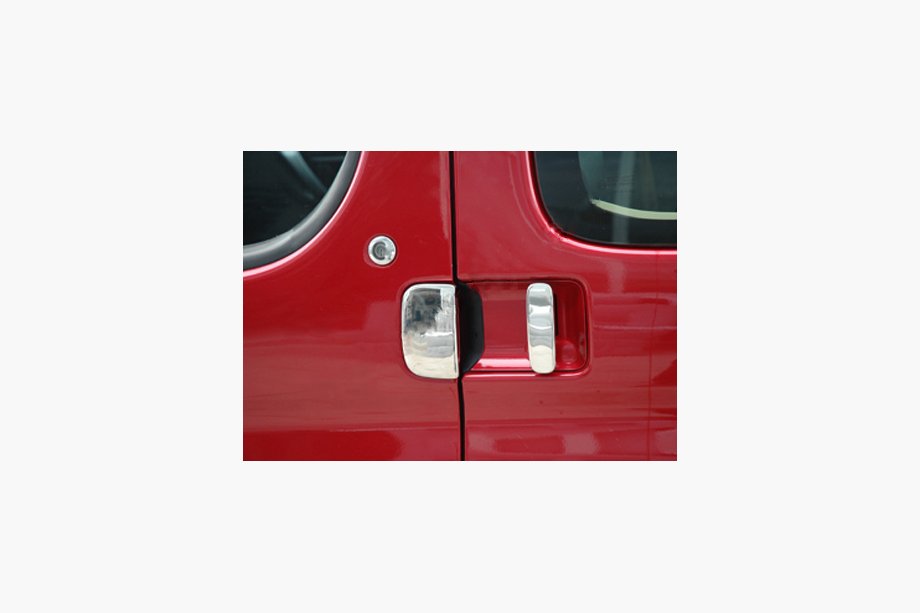 Peugeot Partner 1996–2008 Ovenkahvojen suojakuoret, ruostumaton teräs (5-ovinen) Image