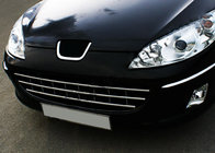Peugeot 407 2004–2011 Etusäleikkö (ruostumaton teräs) kuva 4