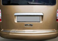 Volkswagen Caddy 2010–2015 Suora takapuskurin suojalista (Omsa, ruostumaton teräs) Matta kuva 2
