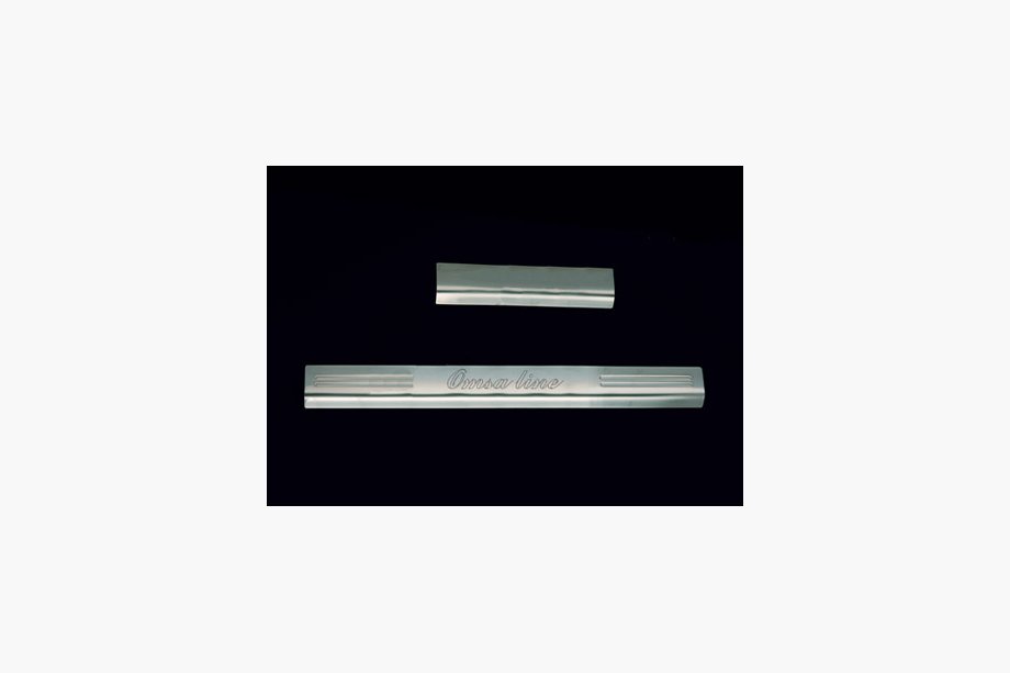 Volkswagen Golf 4 1997–2006 OmsaLine kynnyslistat (4 kpl, ruostumaton teräs) Image