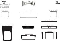 Audi A4 B5 1994–2001 Sisustan listat (1999-2000) Alumiini kuva 4
