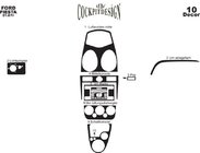 Ford Fiesta 2002–2008 Kojelaudan listat (2005-2008) Titaani kuva 3