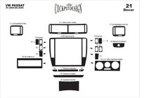 Volkswagen Passat B5 1997–2005 Kojelaudan listat 2004-2005 Alumiini kuva 7