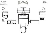 Volkswagen Bora 1998–2004 Auton sisustan tuning Alumiini kuva 5
