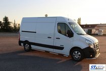Opel Movano 2010–2021 Sivuputket BB002 (2 kpl, ruostumaton teräs) kuva 2