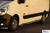Opel Movano 2010–2021 Sivuputket BB002 (2 kpl, ruostumaton teräs) kuva 3