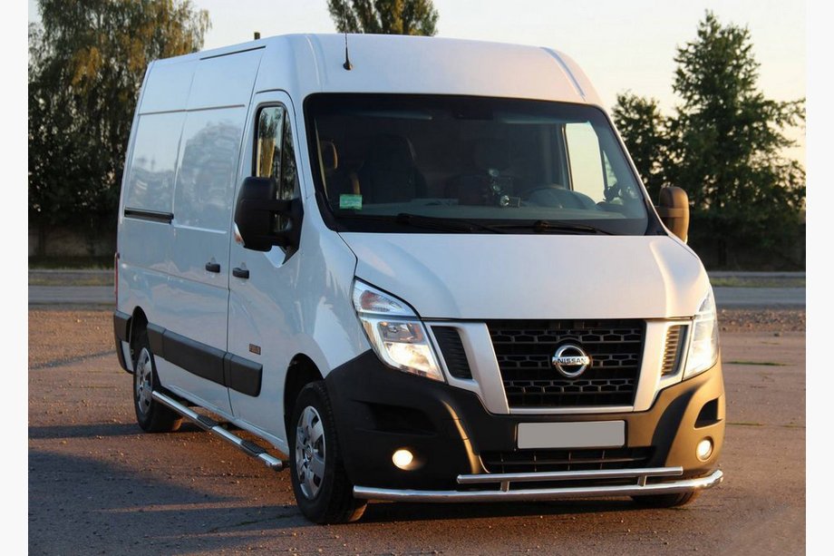 Renault Master 2011–2023 Etusuoja ST016 (ruostumaton teräs) Image