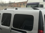 Renault Kangoo 2008–2020 Kromatut kattokaiteet Vakiopohja, muovijalat kuva 2