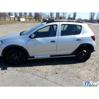 Sivupalkit BB001 (2 kpl, ruostumaton teräs) kuva 2