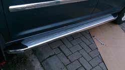 Volkswagen Caddy 2004–2010 Omsa MSline sivuastinlaudat (2 kpl, alumiini) kuva 3