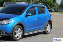 Renault Sandero 2013–2022 Sivuporrast KB001 (ruostumaton teräs) kuva 2