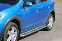 Renault Sandero 2013–2022 Sivuporrast KB001 (ruostumaton teräs) kuva 1