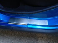 Renault Sandero 2013–2022 Nataniko ovikynnyslistat (4 kpl, ruostumaton teräs) kuva 2