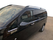 Mercedes Vito/V-class W447 2014– Ikkunan alareunan listat, koko pituus (8 kpl, ruostumaton teräs) Carmos, L3, 1 liukuovi kuva 1