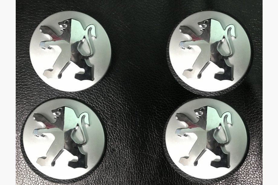 Peugeot Partner Tepee 2008–2018 Alumiinivanteiden keskikupit 60/57 mm Original-tyyli (4 kpl) Image