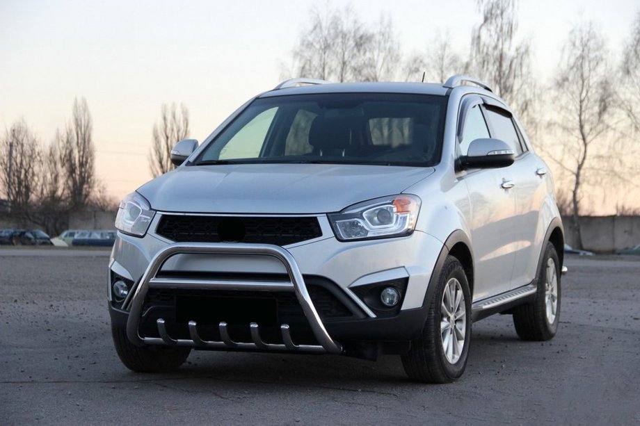 SsangYong Korando 2010–2019 Puskurirauta WT003 (ruostumaton teräs) Image