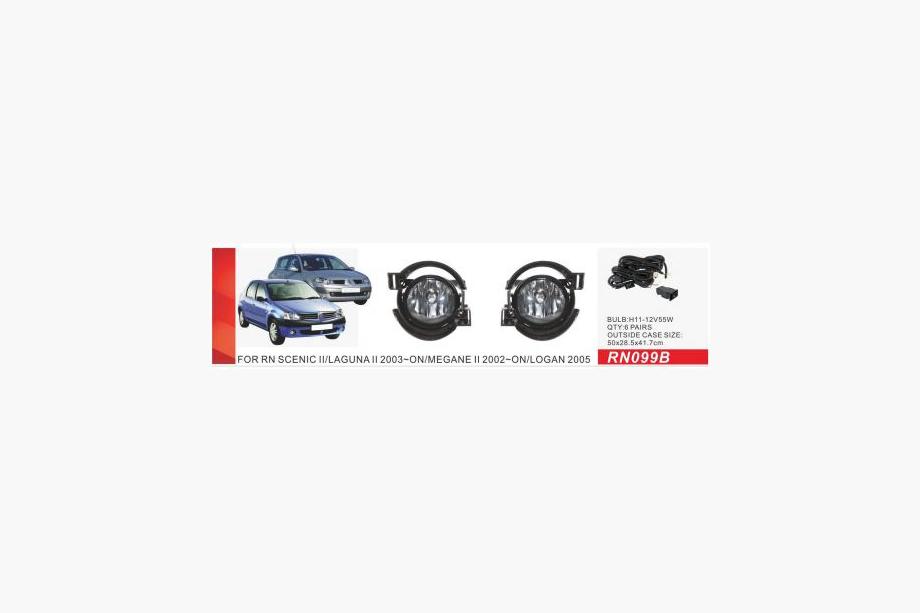 Renault Master 2011–2023 Sumuvalot 2015-2020 (2 kpl, halogeeni) Kuva 2