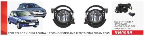 Renault Master 2011–2023 Sumuvalot 2015-2020 (2 kpl, halogeeni) kuva 2