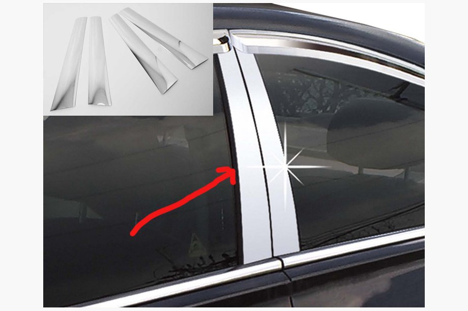 Kia Mohave 2008–2016 ALE!!! Kromikalvo pilarille Image