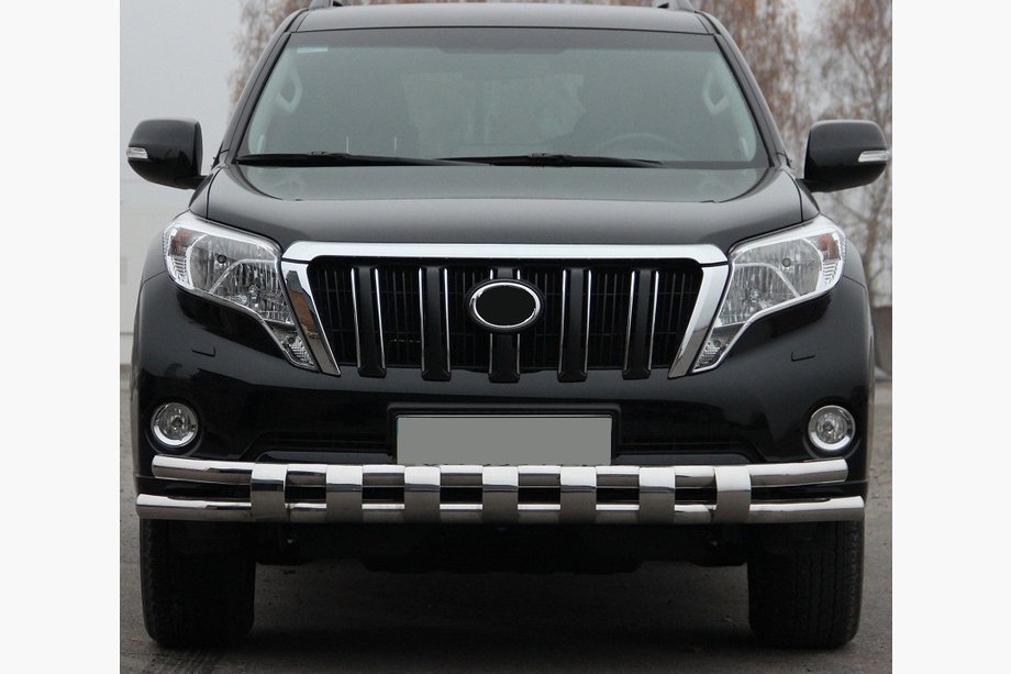 Toyota Land Cruiser Prado 150 2009–2023 Etusuojakaari ST016-2 (ruostumaton teräs) Image