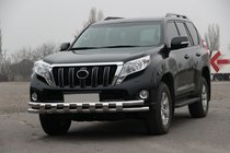 Toyota Land Cruiser Prado 150 2009–2023 Etusuojakaari ST016-2 (ruostumaton teräs) kuva 2