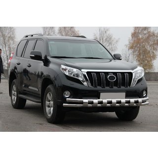 Etusuojakaari ST016-2 (ruostumaton teräs) Toyota Land Cruiser Prado 150 2009–2023 kuva 3