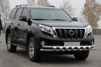 Toyota Land Cruiser Prado 150 2009–2023 Etusuojakaari ST016-2 (ruostumaton teräs) kuva 3
