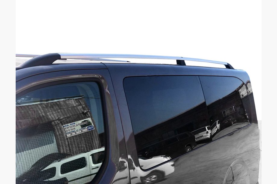 Peugeot Traveller 2017– Kromatut kattokaiteet Image