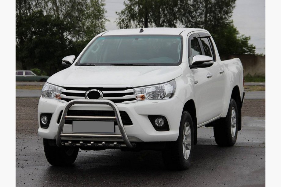 Toyota Hilux 2015– Etusuoja QT008 (ruostumaton teräs) Image