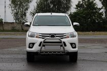 Toyota Hilux 2015– Etusuoja QT008 (ruostumaton teräs) kuva 2